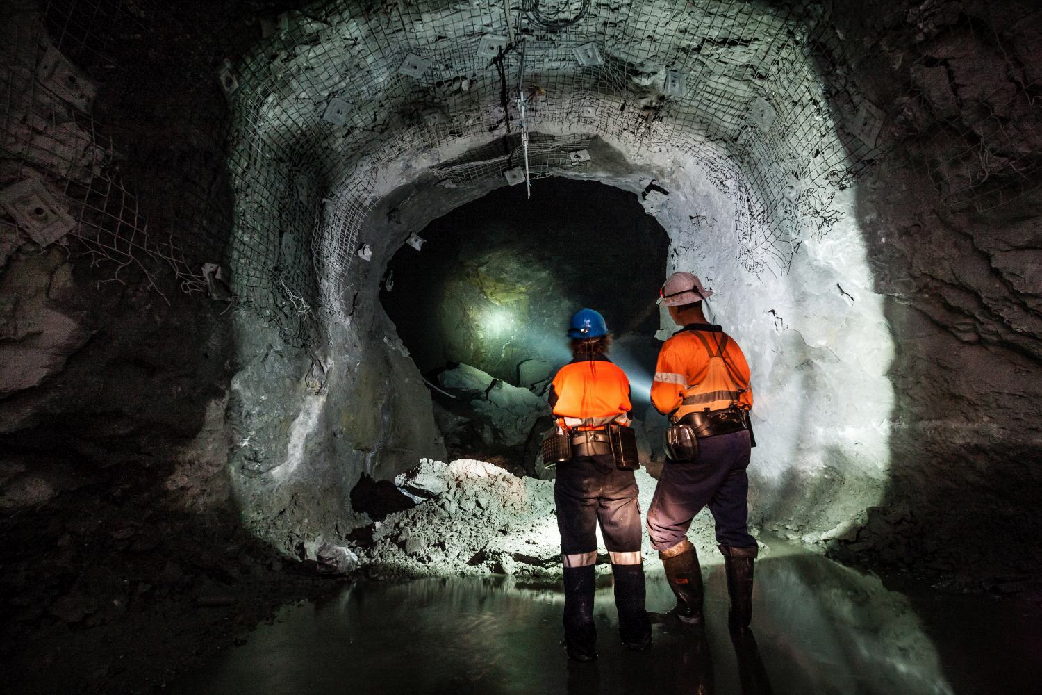 Underground mining